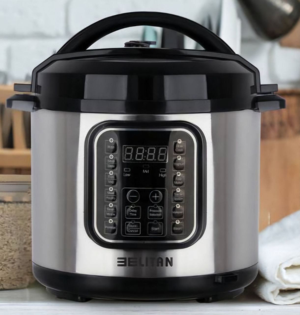 زودپز پلوپز آرام پز خوراک پز ( مولتی کوکر) دیجیتالی بلیتان مدل 2945