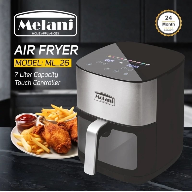 سرخ‌کن (هواپز- Air fryer) ملانژ مدل Melanj  - ML-26